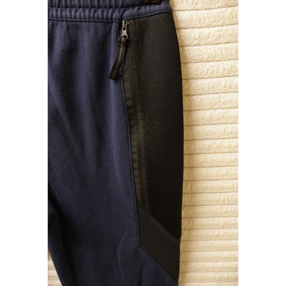 Nike Dri-FIT Hybrid Fleece Track Jogger Pants Men's Size XS Blue Black Tech - Picture 5 of 11